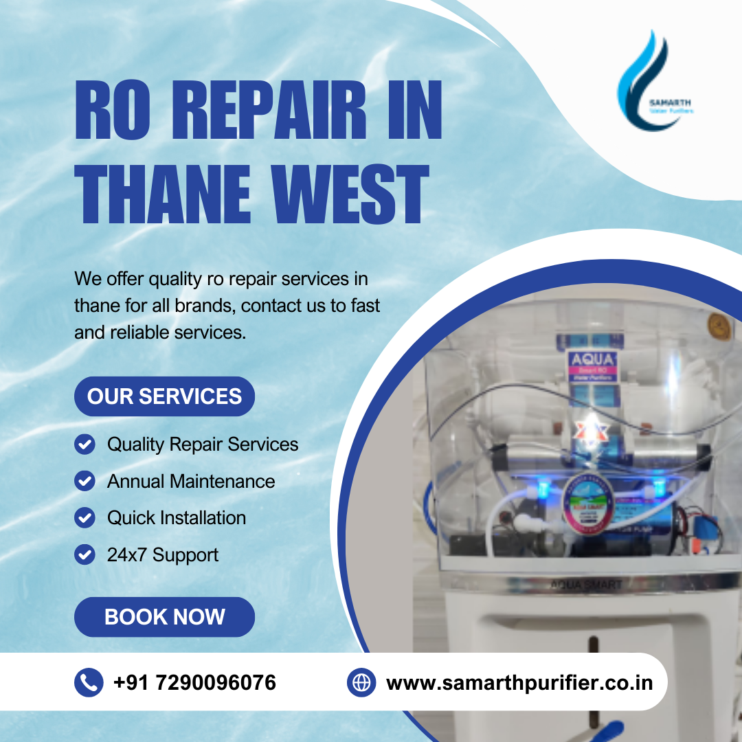 RO Repair Services in Thane